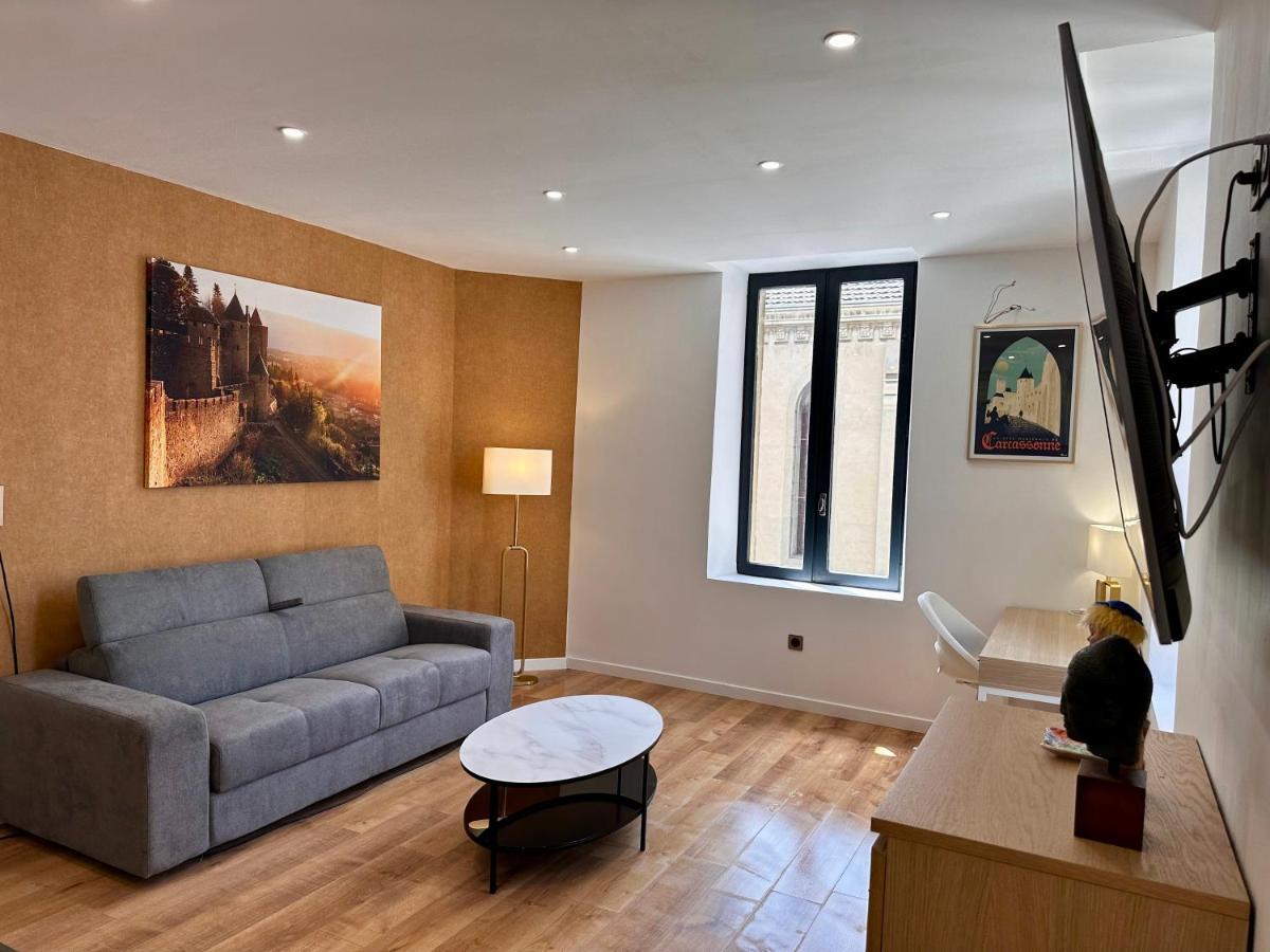 Les Appartements Du Palais 卡尔卡松 外观 照片